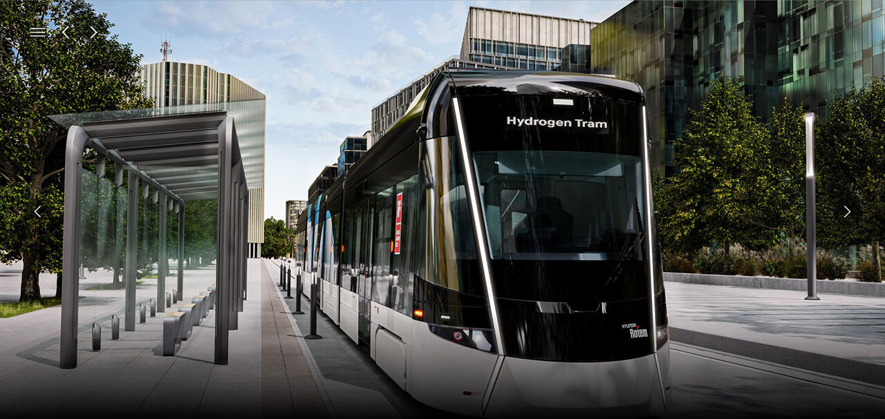 Hydrogen tram