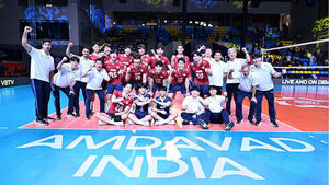 South Korea Men's Volleyball Defeats Qatar, Advances to AVC Cup Semifinals as Group Winners