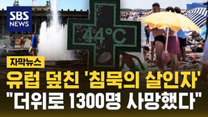 [자막뉴스] 유럽 덮친 '침묵의 살인자'&hellip;"더위로 1,300명 사망했다"