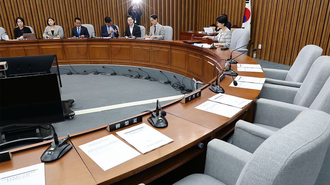 한성숙 총리 후보자 인사청문보고서 민주당 주도 채택…오후에 인준 표결 에정