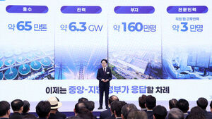 Kim Jung-gwan: "800 Trillion Won Semiconductor Investment Equals 5 Years of Total Production in Jeonnam and Gwangju"
