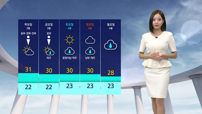 [날씨] 남부&middot;중부지방도 공식 장마 시작&hellip;제주에 장대비
