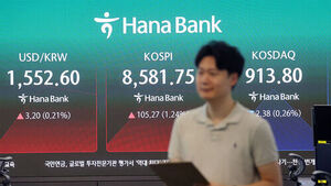 코스피, 장중 3%대 급락해 8,100대&hellip;삼전&middot;닉스 낙폭 확대