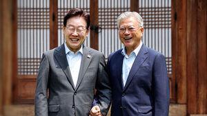 문 전 대통령과 오찬&hellip;'단합' 한목소리 냈지만