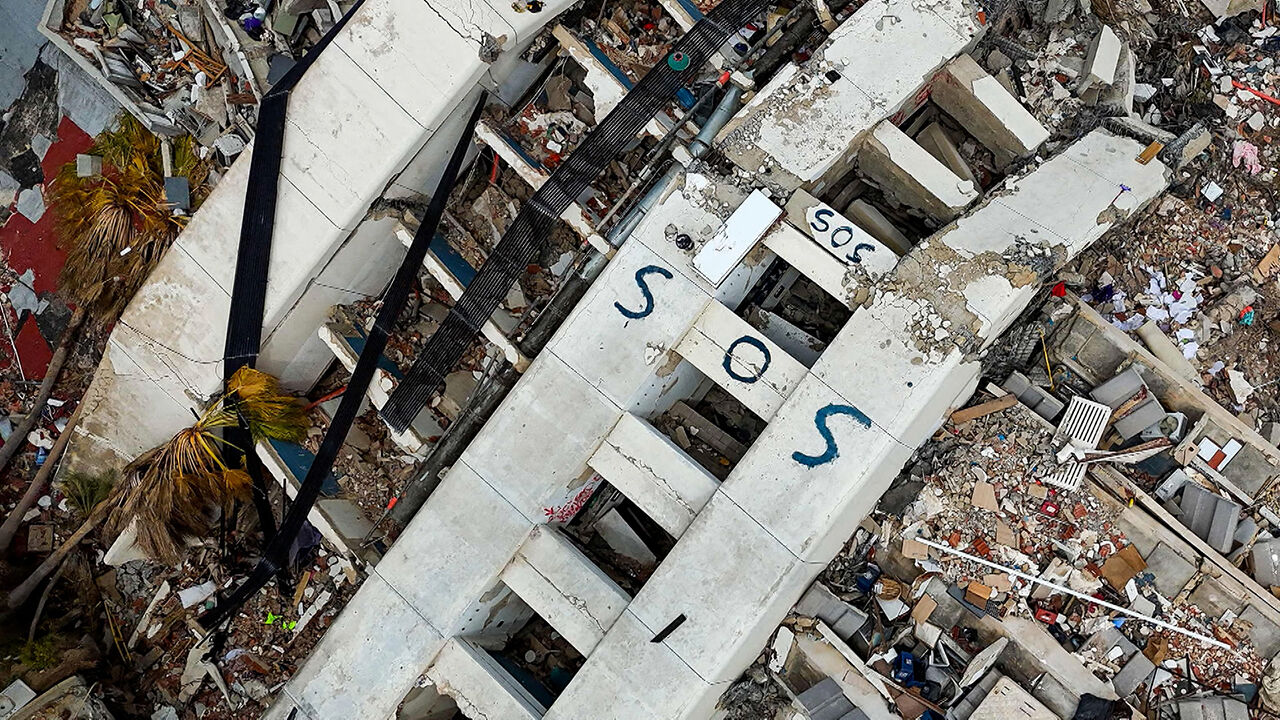 Venezuela earthquake site