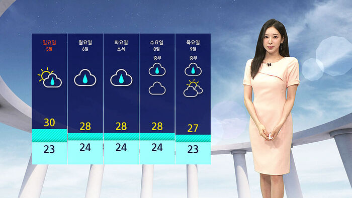 남부지방 장맛비, 수도권 소나기&hellip;내일부터 전국 비상 [날씨]