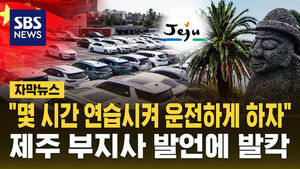 "중국인에 렌터카 연수를"&hellip;제주 행정부지사 발언 '발칵'