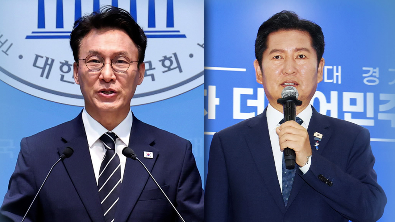 김민석 "자기 정치로 혼선" vs 정청래 "네거티브 안 해"