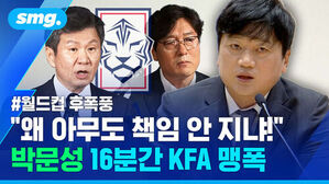 월드컵 후폭풍  왜 아무도 책임 안 지냐  박문성 16분간 KFA 맹폭
