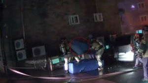 Firefighter's Quick Thinking Saves 1-Year-Old Baby Thrown from Burning Building