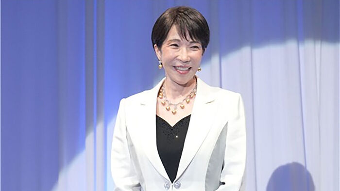 일본 주얼리 베스트 드레서상 시상식에 참석한 다카이치 일본 총리/다카이치 총리 X 계정 캡처. (사진=연합뉴스)