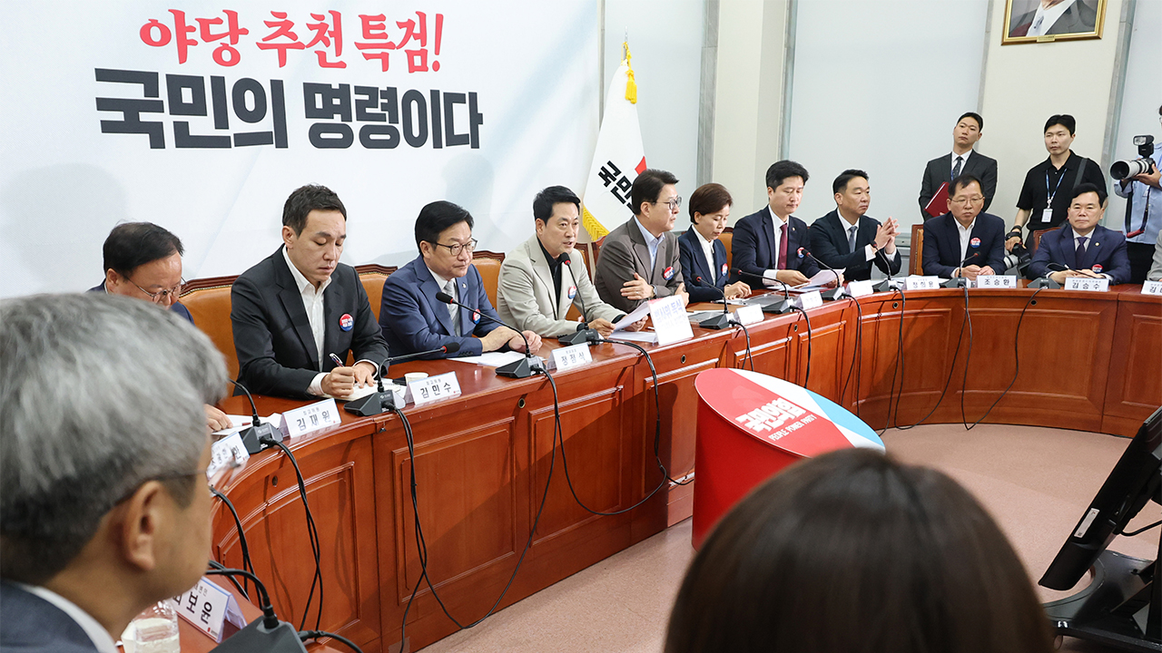국힘 "코스피 '오징어게임' 조롱받아…블랙에브리데이 될라"