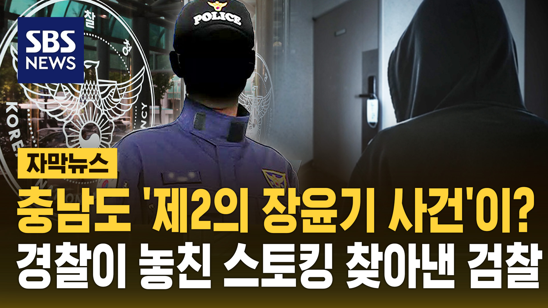[자막뉴스] 충남도 '제2의 장윤기 사건'이?…경찰이 놓친 스토킹 찾아낸 검찰