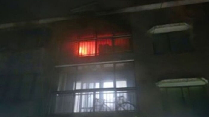 Fire at a villa in Eunpyeong-gu, Seoul (Photo courtesy of Seoul Eunpyeong Fire Station, Yonhap News)