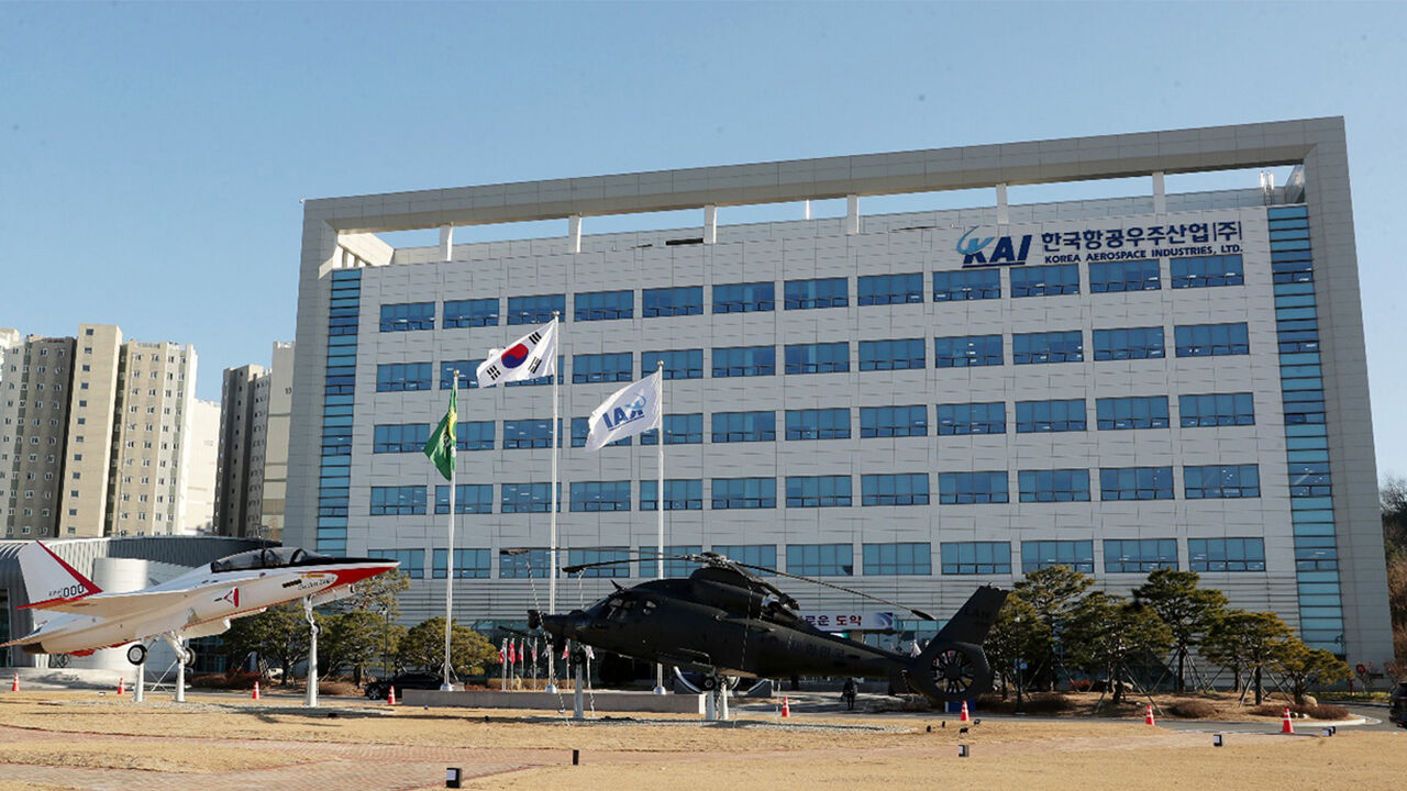 경남 사천의 KAI 본사 전경