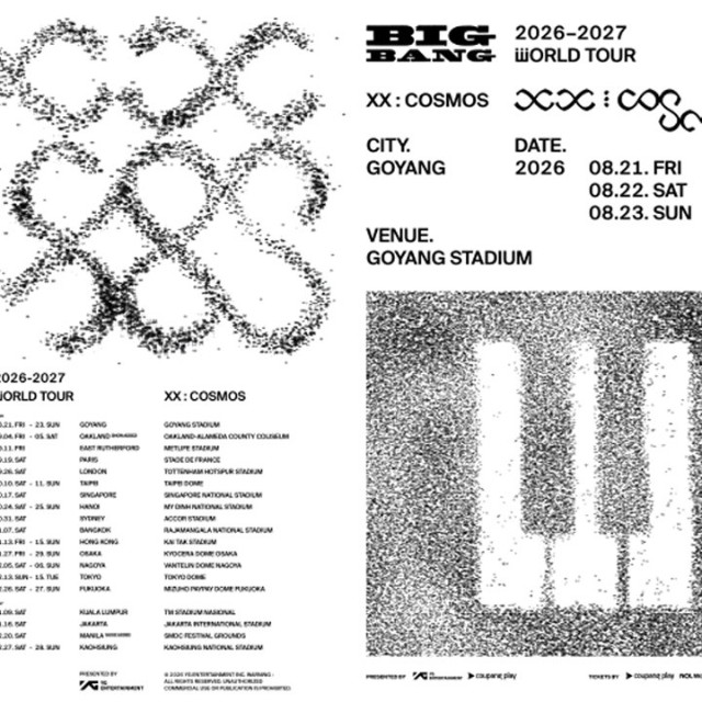BIGBANG Announces Title for 20th Anniversary World Tour: 'XX