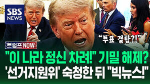 "아껴두고 대국민연설 때 터뜨린다!" 트럼프 직접 '투표기기 결함' 발표?&hellip;"어제 아이디어 또 철회?" 태세 전환에 (트럼프 NOW)