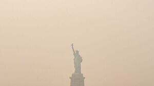 "Days Before World Cup Final" Sudden Blow: Thick Haze Covers the Area