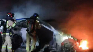Fire Breaks Out in Daegwallyeong Tunnel 4 on Yeongdong Expressway; Level 2 Response Issued