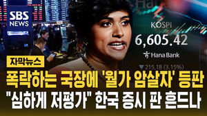 [자막뉴스] 폭락하는 국장에 '월가 암살자' 등판&hellip;"저평가 너무 심해" 한국 증시 판 흔드나