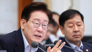이 대통령 "기업 영업이익 성과급 배분, 노동쟁의 대상 아니라고 생각"