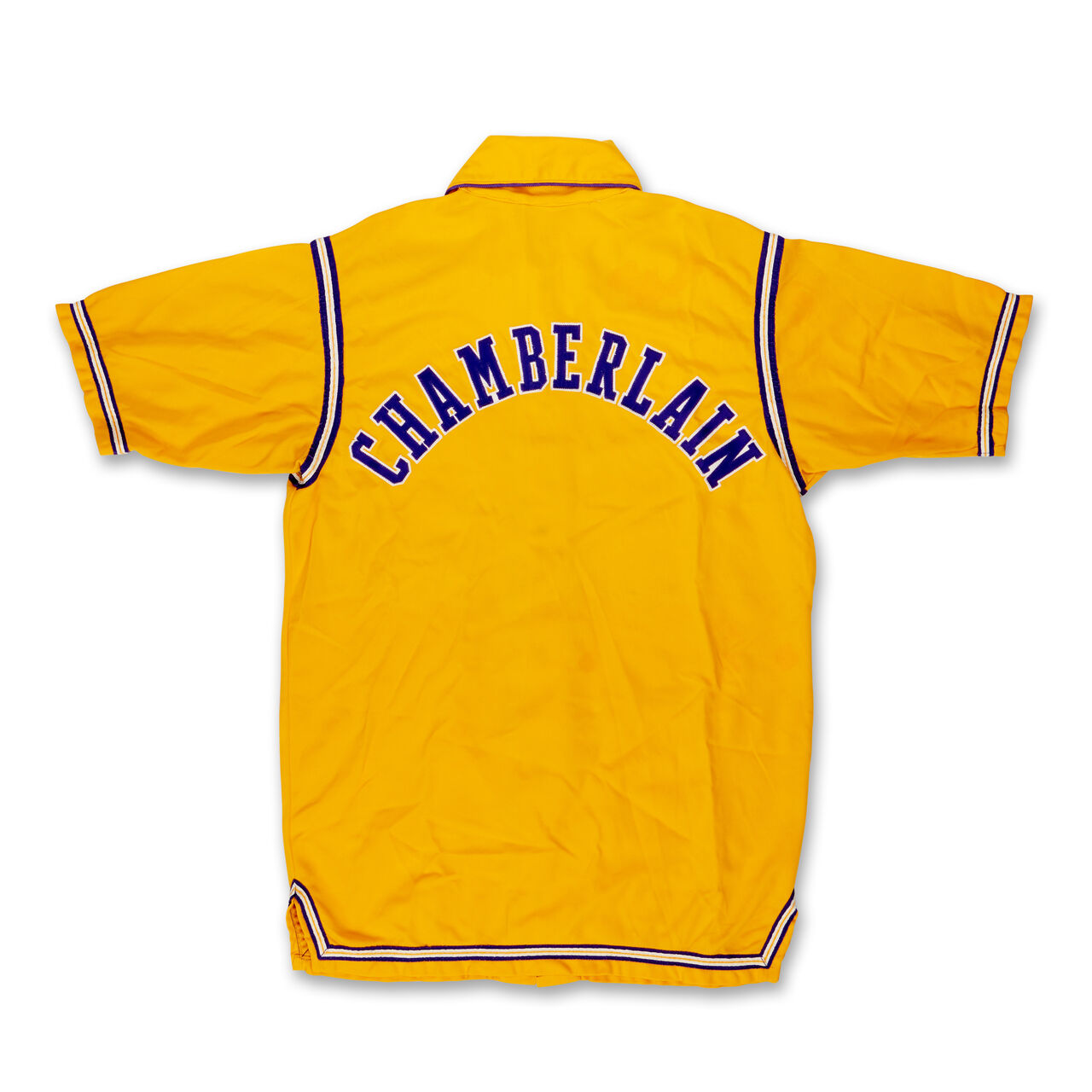 Wilt Chamberlain's warm-up jacket sold for 120 million won
