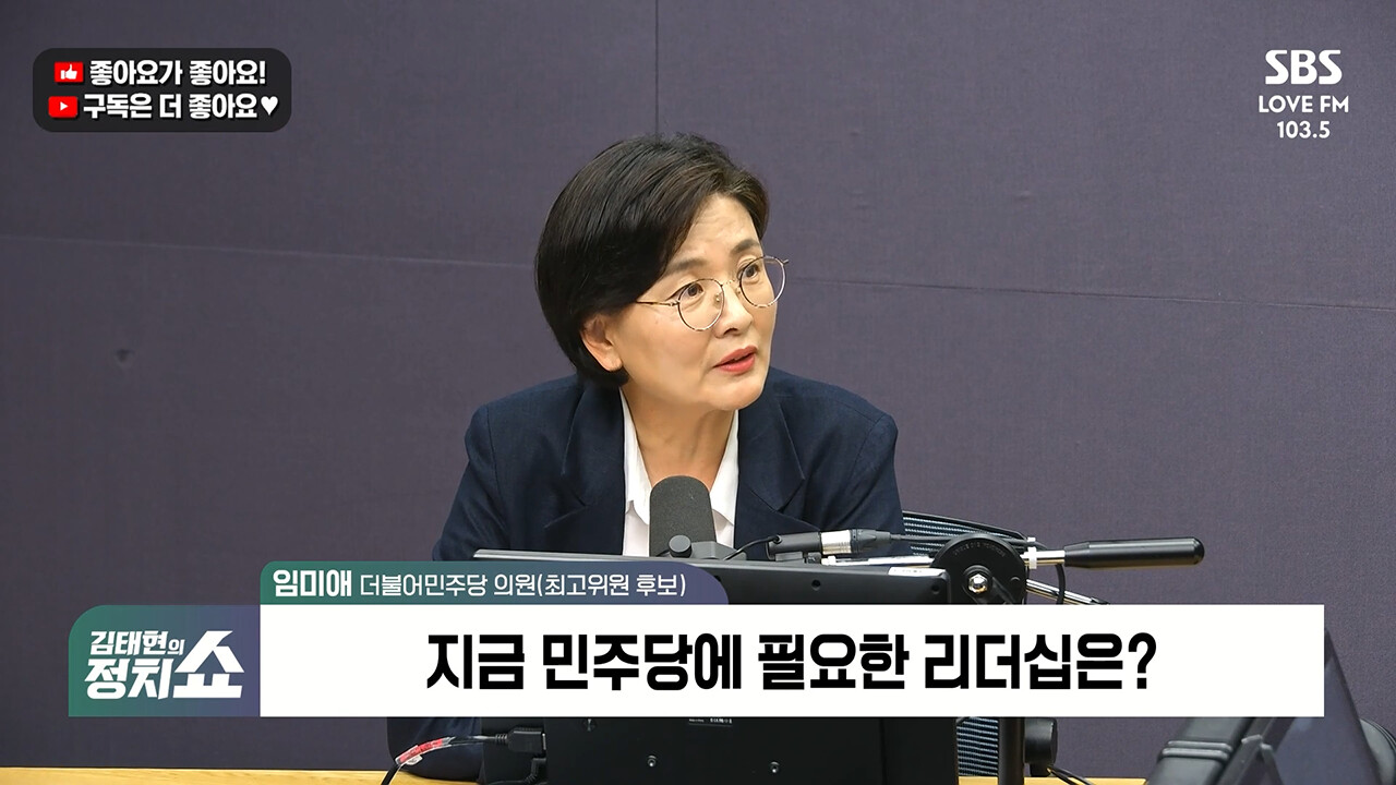 [정치쇼] 임미애 "정청래 공포 마케팅 그만해야…유시민 발언도 지지층 결집용"