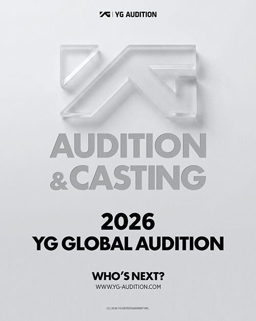 YG Entertainment global audition poster (Photo courtesy of YG Entertainment, Yonhap News)