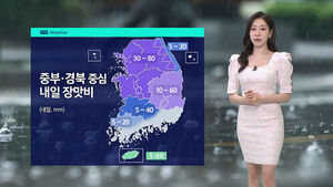 [날씨] 중부&middot;경북 중심 내일 장맛비&hellip;폭염 계속