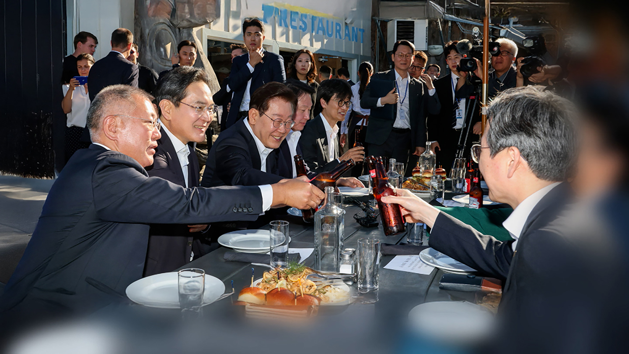 실리콘밸리서 투자 호소…"차세대 삼성·SK 만들자"