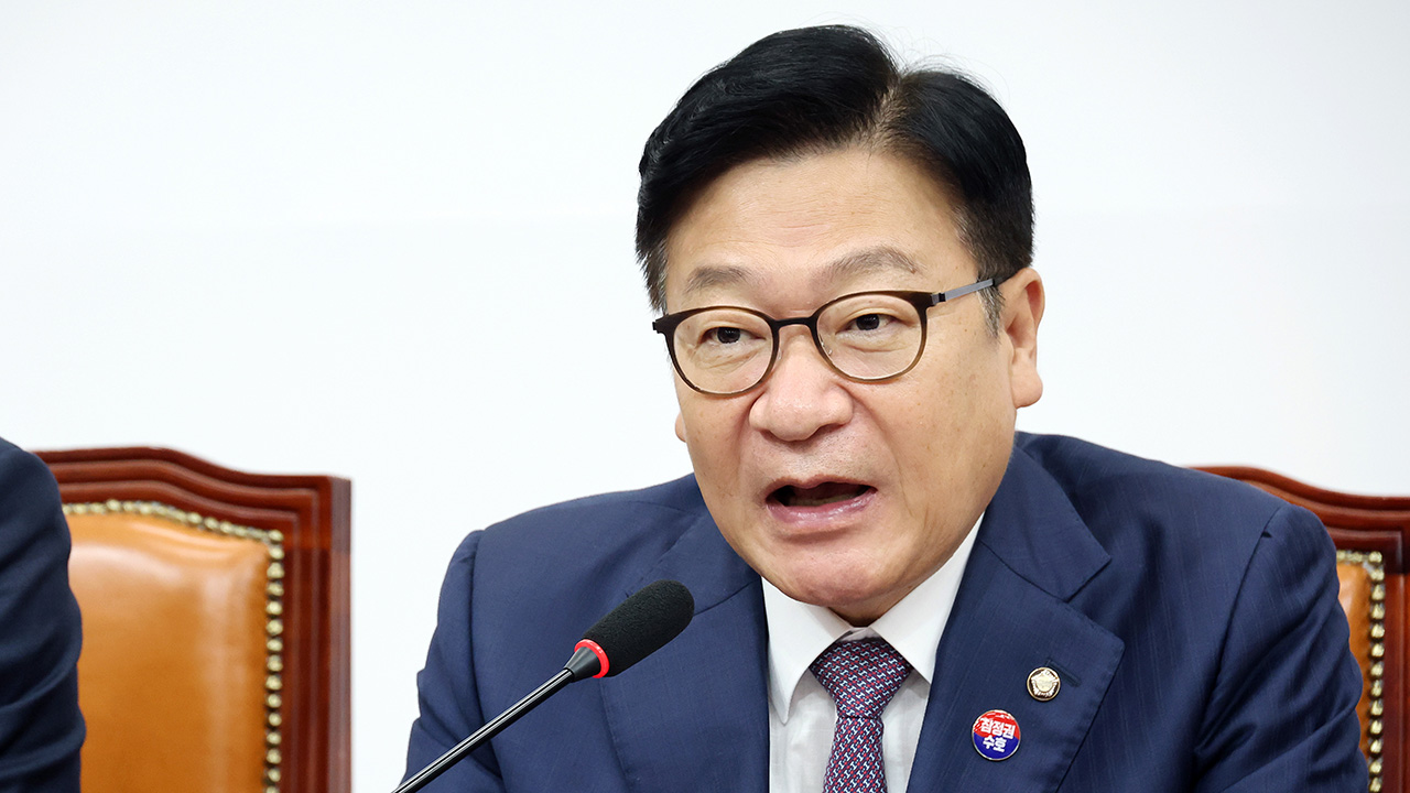 정점식 "대통령 대기업 총수 이용…성과 가로채기 그만해야"