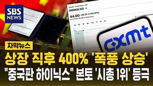 [자막뉴스] 상장 직후 400% '폭풍 상승'&hellip;"중국판 하이닉스" 본토 '시총 1위' 등극