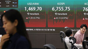 KOSPI Rebounds from Sharp Drop but Gains Remain Capped to Close Up 0.97%