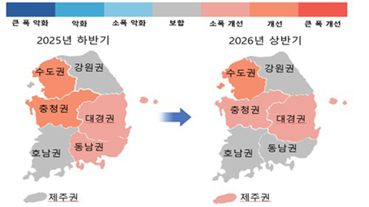 Regional economic activity (Photo provided by Bank of Korea, Yonhap News)
