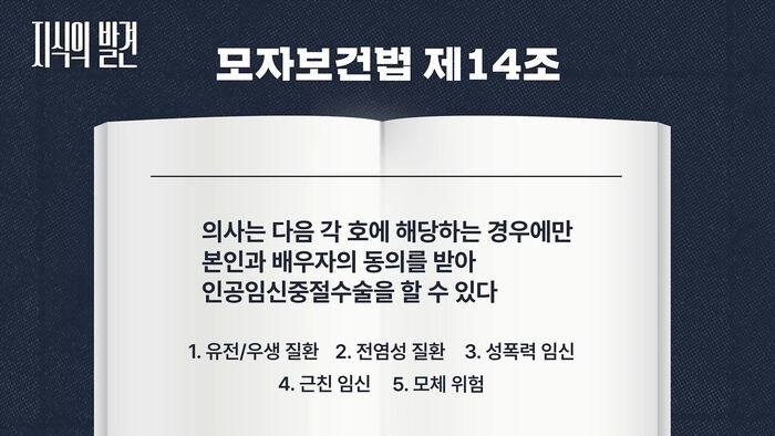 지식의발견 낙태