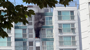 Fire at Yeoju Apartment Extinguished in About 10 Minutes with No Casualties