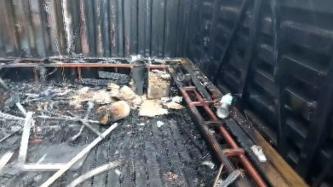 Fire at a commercial building in Sillim-dong, Gwanak-gu