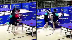 Table Tennis Prospect Faces Heavy Penalties for Striking Opponent After Loss