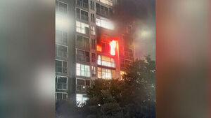 Fire Breaks Out at 7th Floor of Incheon Apartment; Man in 70s Suffers Second-Degree Burns