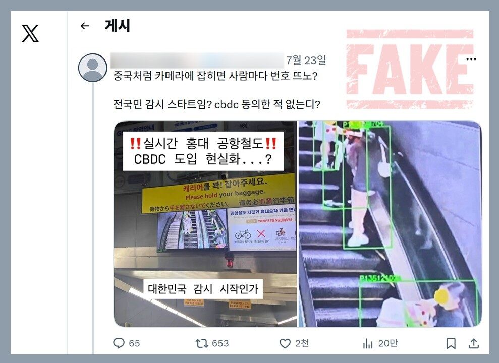 Fact Check: Hongik University Station CCTV Big Brother