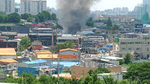 Fire Breaks Out at Goyang Auto Repair Shop... No Casualties Reported