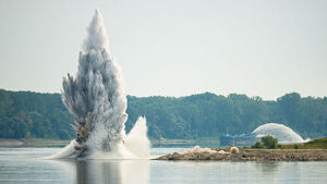 Danube River Dries Up From Drought... Romania Blows Up Bedrock to Keep Nuclear Power Plant Running