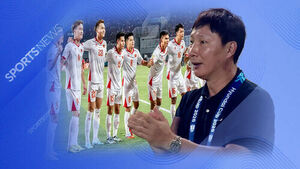'Black Shirt Magic' Leads to Resounding Win... Kim Sang-sik's Vietnam Reclaims Group Lead