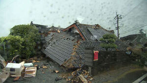 Sudden Downpour Worsens Kumamoto Recovery Woes as Typhoon Approaching