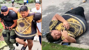 170kg Man Collapses During Reckless Mountain Hike, Faces Criticism