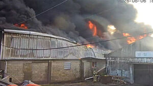 Fire Breaks Out at Textile Factory in Yangju, Gyeonggi Province, Leaving 4 Injured