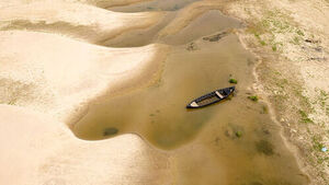 Barges Sunk in Danube River as Severe Drought Threatens Nuclear Power Plant