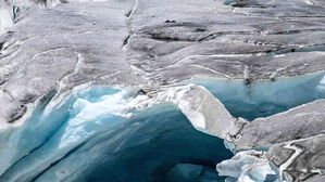 Melting Glaciers Create Waterfalls... Europe Faces 'Disaster-Level' Heatwave
