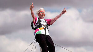 '97-Year-Old Wing Walker' Becomes a Sensation After Overcoming Stroke That Left Her Unable to Speak a Year Ago
