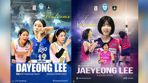 Twin Volleyball Players Lee Jae-young and Lee Da-young Join Azerbaijan's Turan VC